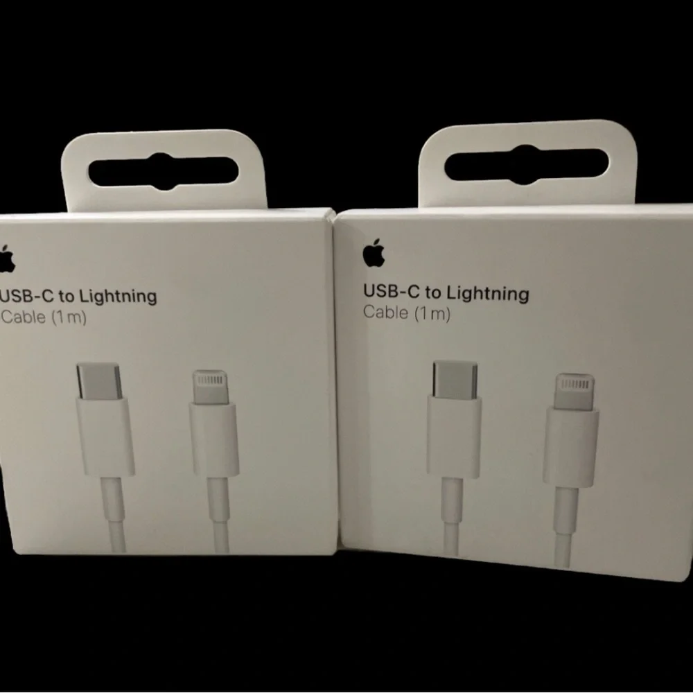2 Pack Apple USB-C to Lightning Cable